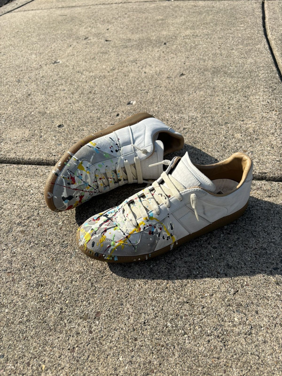 maison margiela paint drop