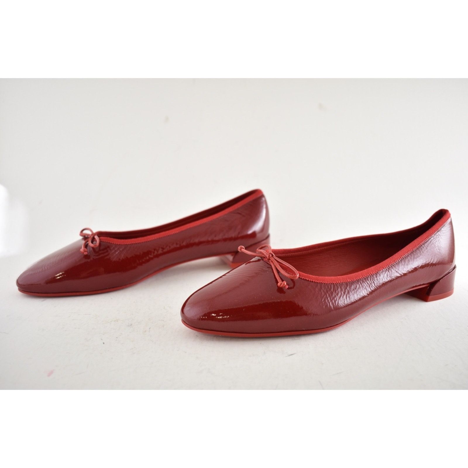 Christian Louboutin Christian Louboutin Sweetie Jane Flat Loubi Red Patent Vog Size US 12 / IT 42 - 12 Thumbnail