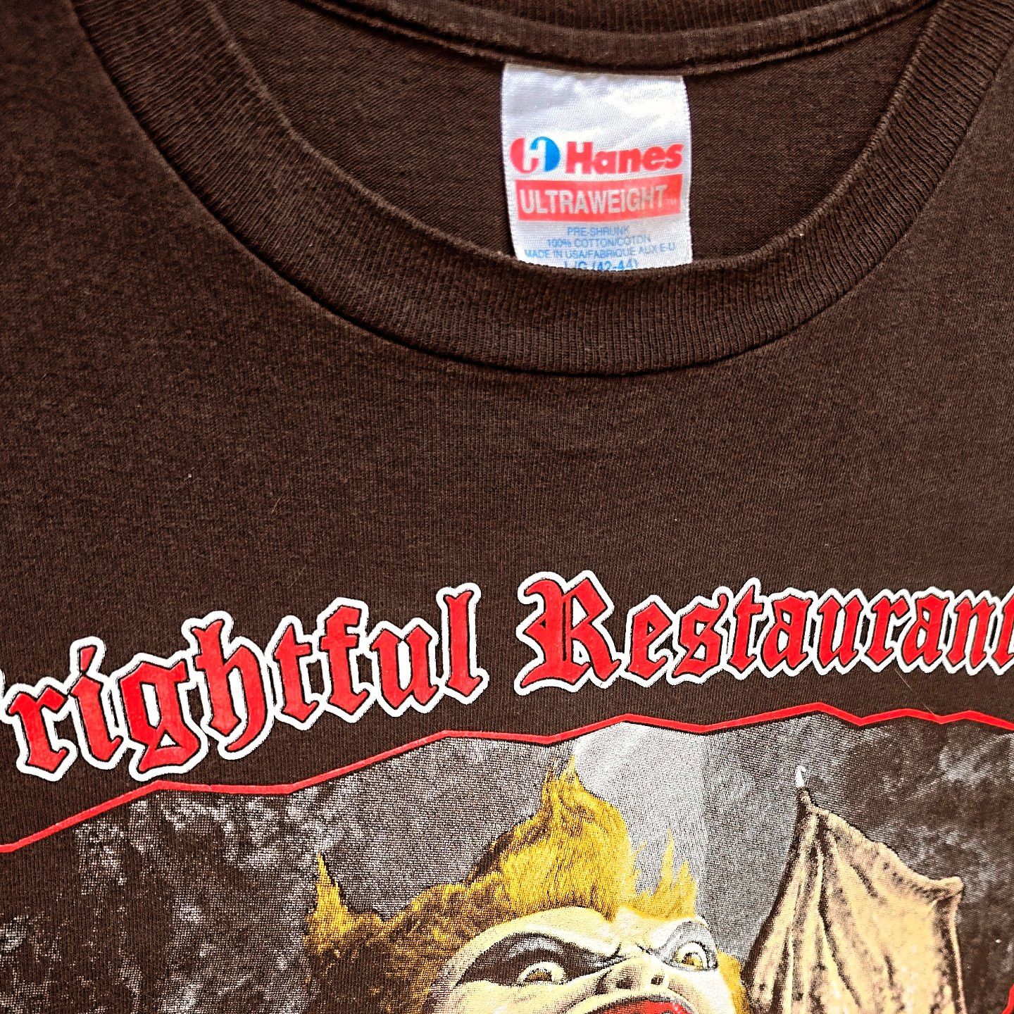 Band Tees × Hanes × Vintage Frightful Restaurant Size US L / EU 52-54 / 3 - 2 Thumbnail