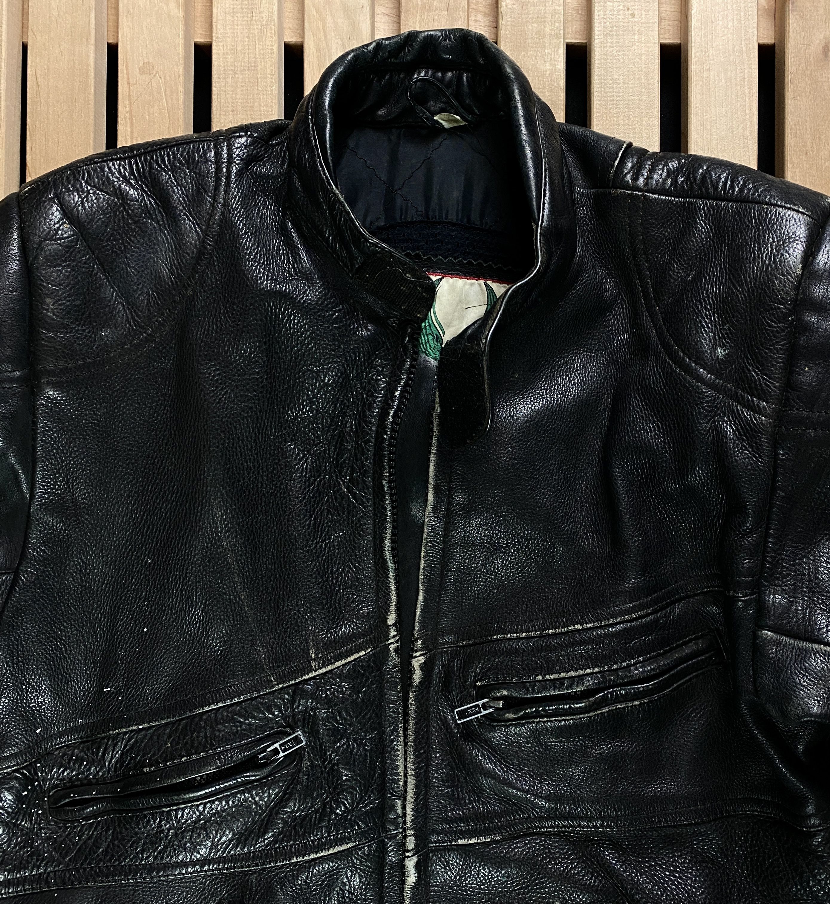Belstaff Mens Leather Motorcycle Suit Belstaff Vintage Size 44 Size US M / EU 48-50 / 2 - 2 Thumbnail