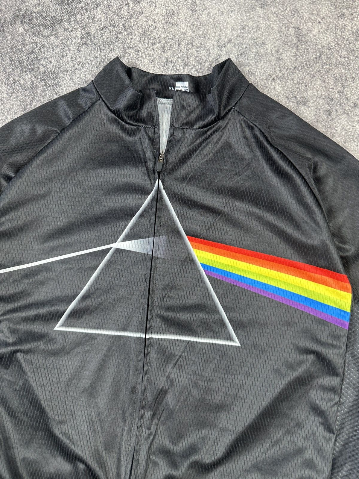 Vintage Pink Floyd Logo Cycle Velo Jersey Rare VTg XL USA Casual Size US XL / EU 56 / 4 - 2 Thumbnail