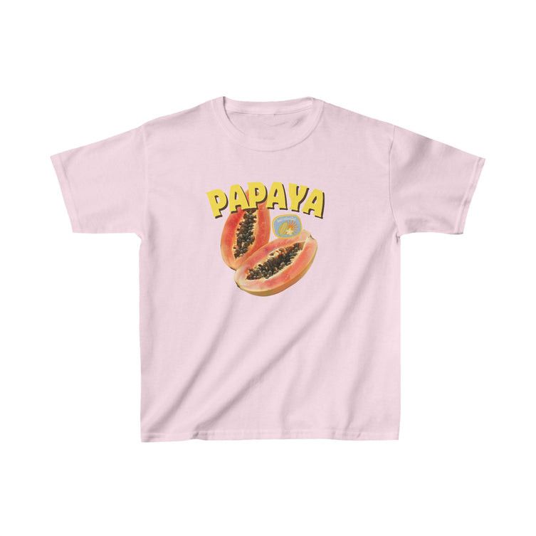 Other Pink Papaya Baby Tee – Fresh Tropical Graphic Size L / US 10 / IT 46 - 3 Thumbnail
