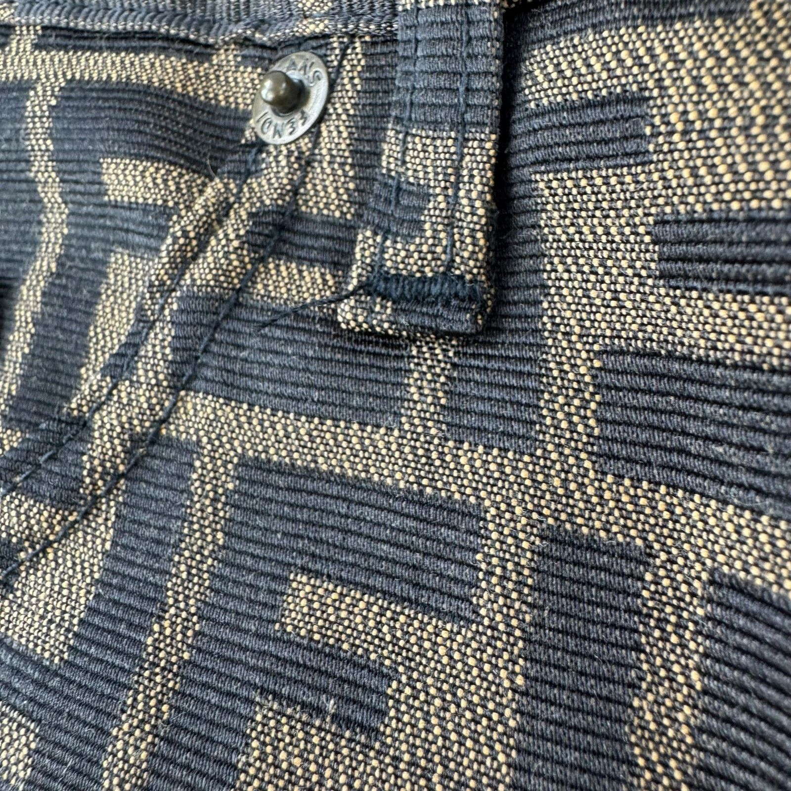 Fendi Fendi Vintage Zucca Print Pant Size 27" / US 4 / IT 40 - 8 Thumbnail