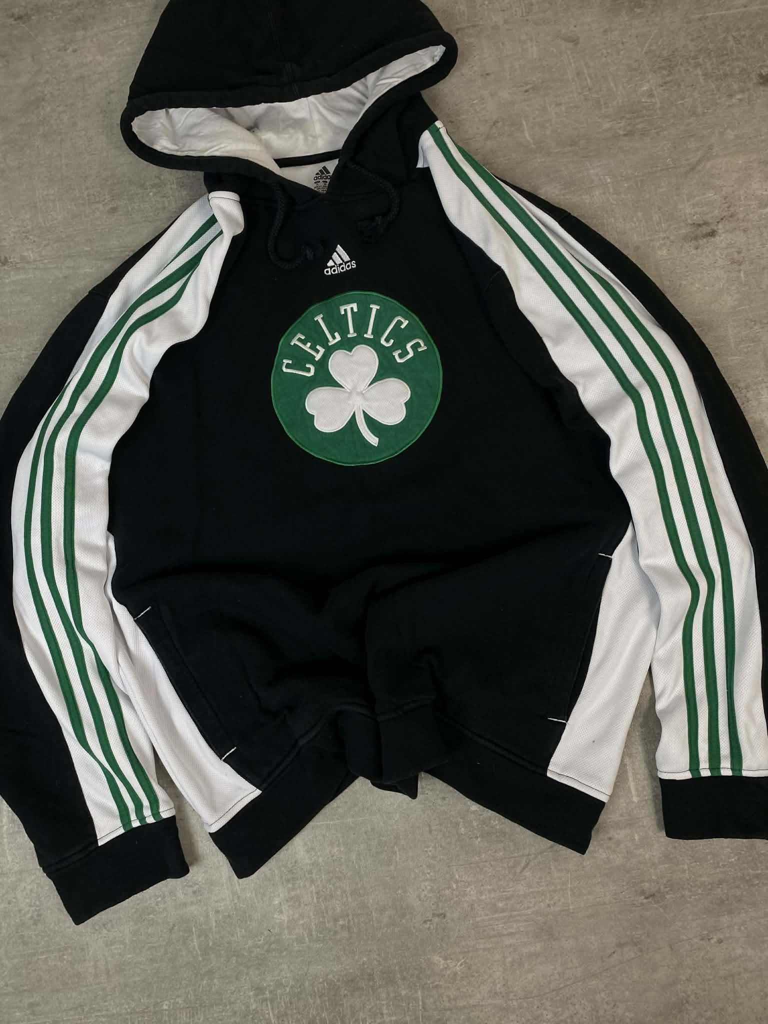 Adidas Adidas Black Hoodie Celtics 2010s Hoodie Size US XL / EU 56 / 4 - 7 Thumbnail