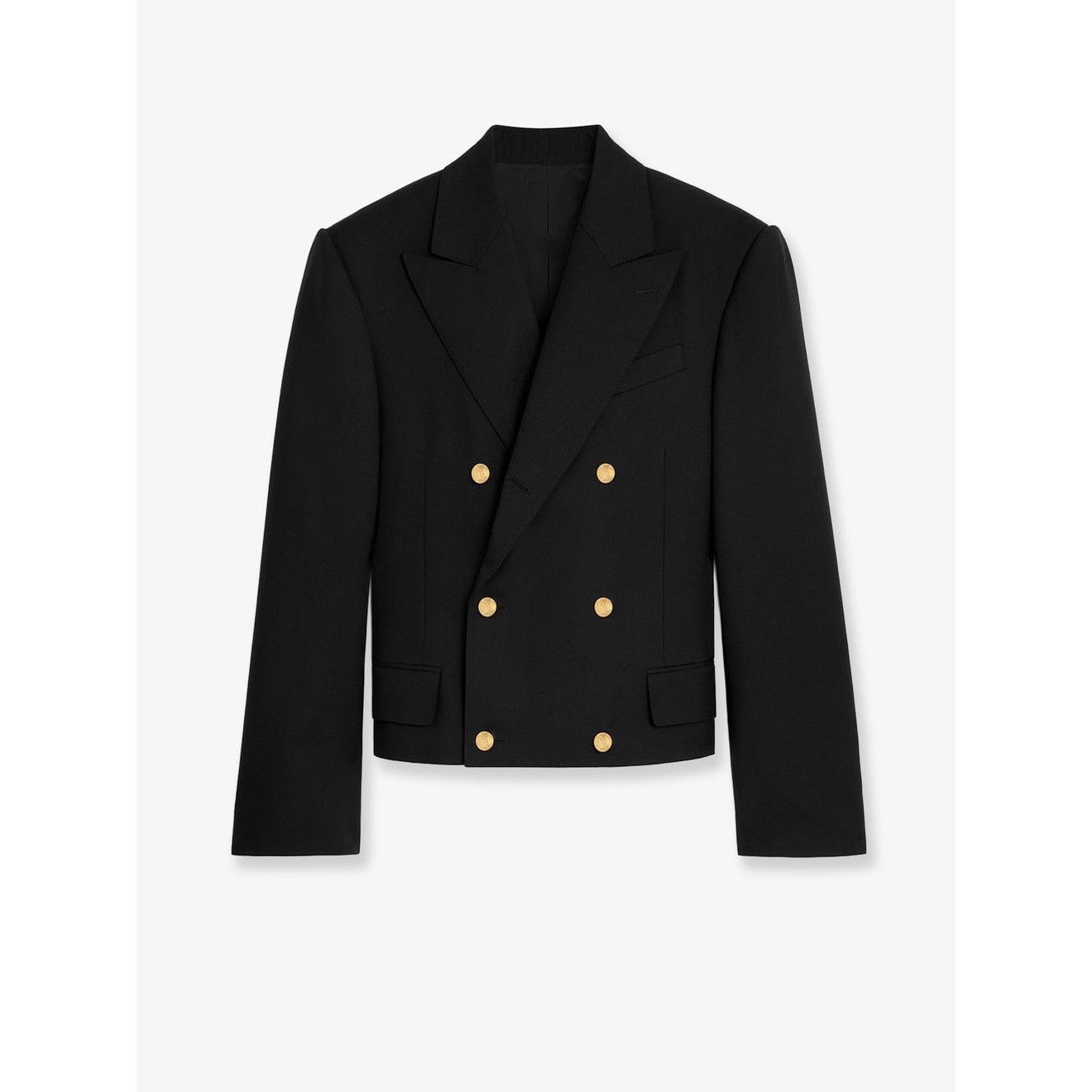 Celine CELINE $3350 Black Colonne Blazer Jacket New & Authentic (Wo Size M / US 6-8 / IT 42-44 - 1 Thumbnail