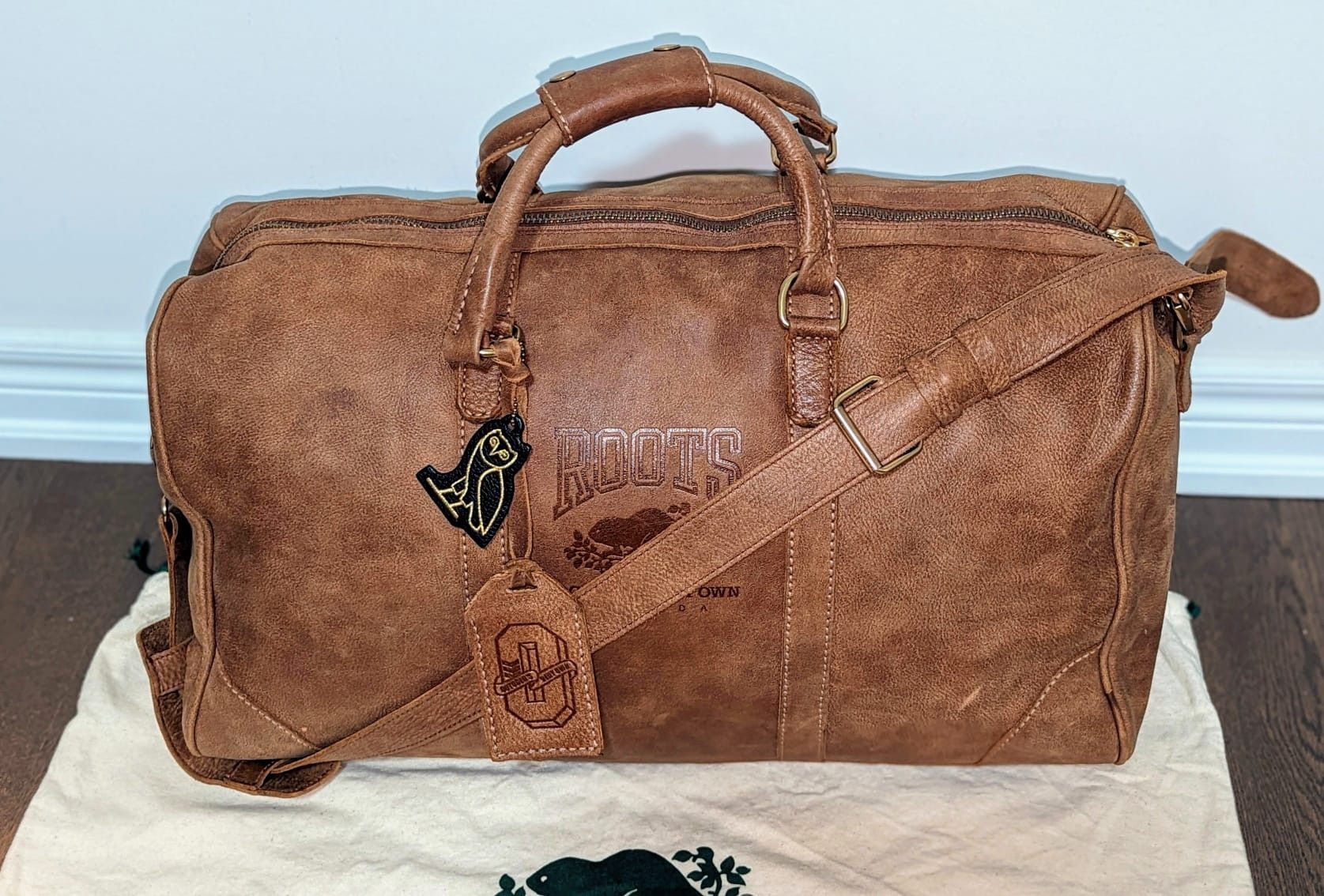 Octobers Very Own Octobers Very Own x Roots Duffle Bag First Drop Limited to 5 Grailed
