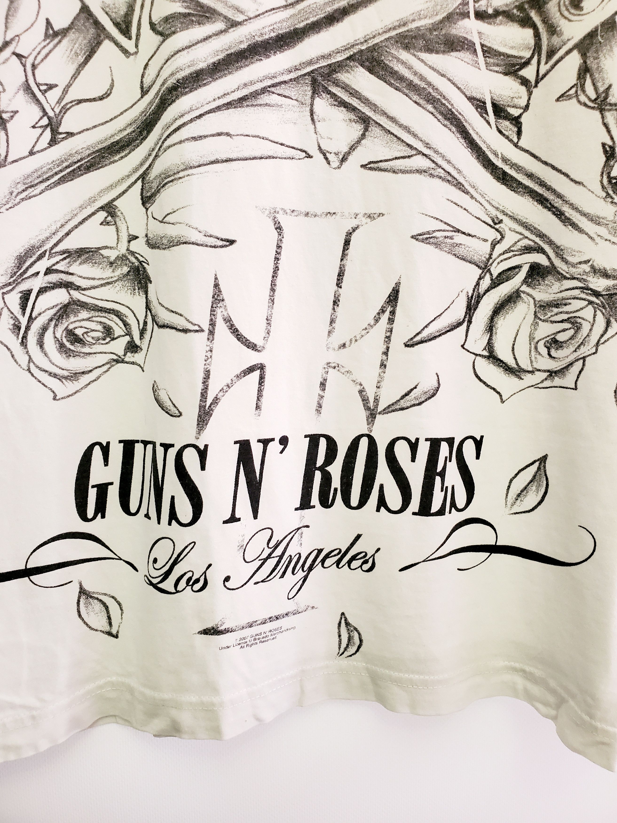 Guns N' Roses × Vintage VINTAGE Y2K BAND TEE GUNS N ROSES SKULLS DEAD FACE M Size US M / EU 48-50 / 2 - 3 Thumbnail