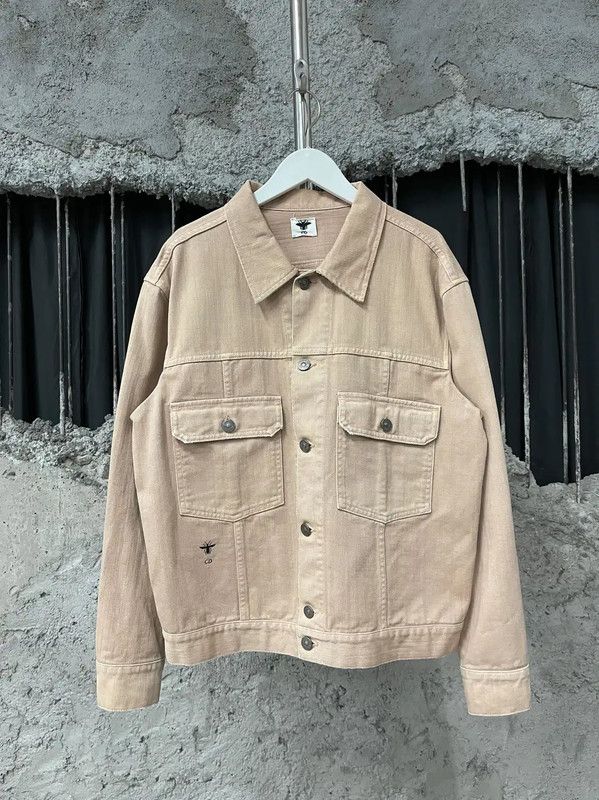 Dior Dior Beige Cotton Women's Jacket 0089 Size ONE SIZE - 1 Thumbnail