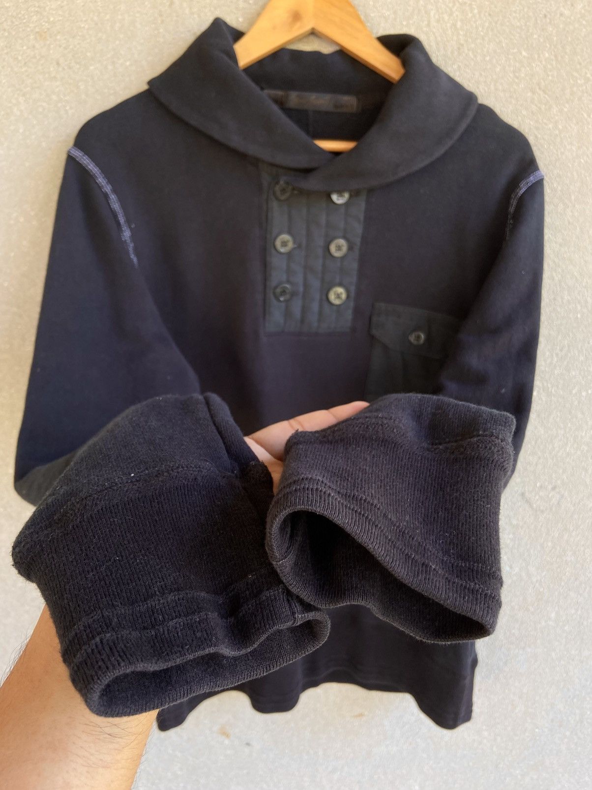 Japanese Brand Japanese brand Ten Eight Shawlneck Sweatshirt Size US M / EU 48-50 / 2 - 5 Thumbnail