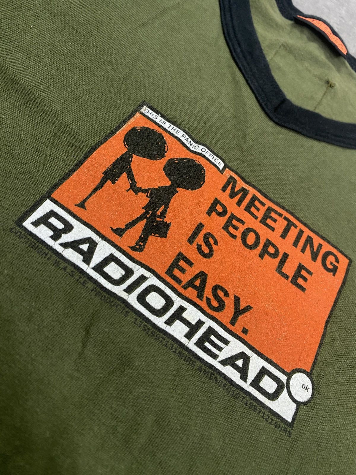 Band Tees Vintage Radiohead “meeting people is easy” waste products Size US L / EU 52-54 / 3 - 5 Thumbnail