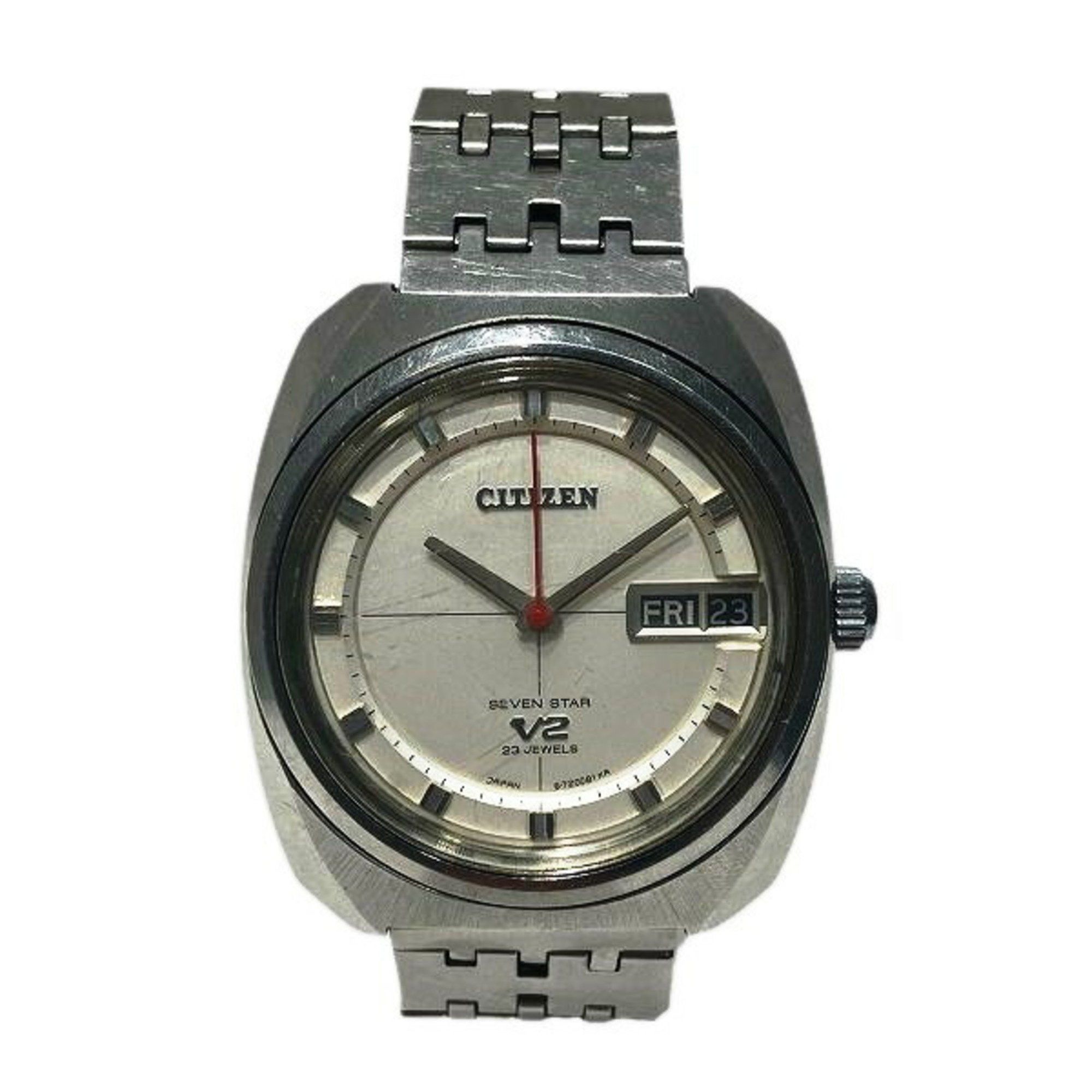 image of Citizen Seven Star V2 4-720113T Automatic Watch Men's in White