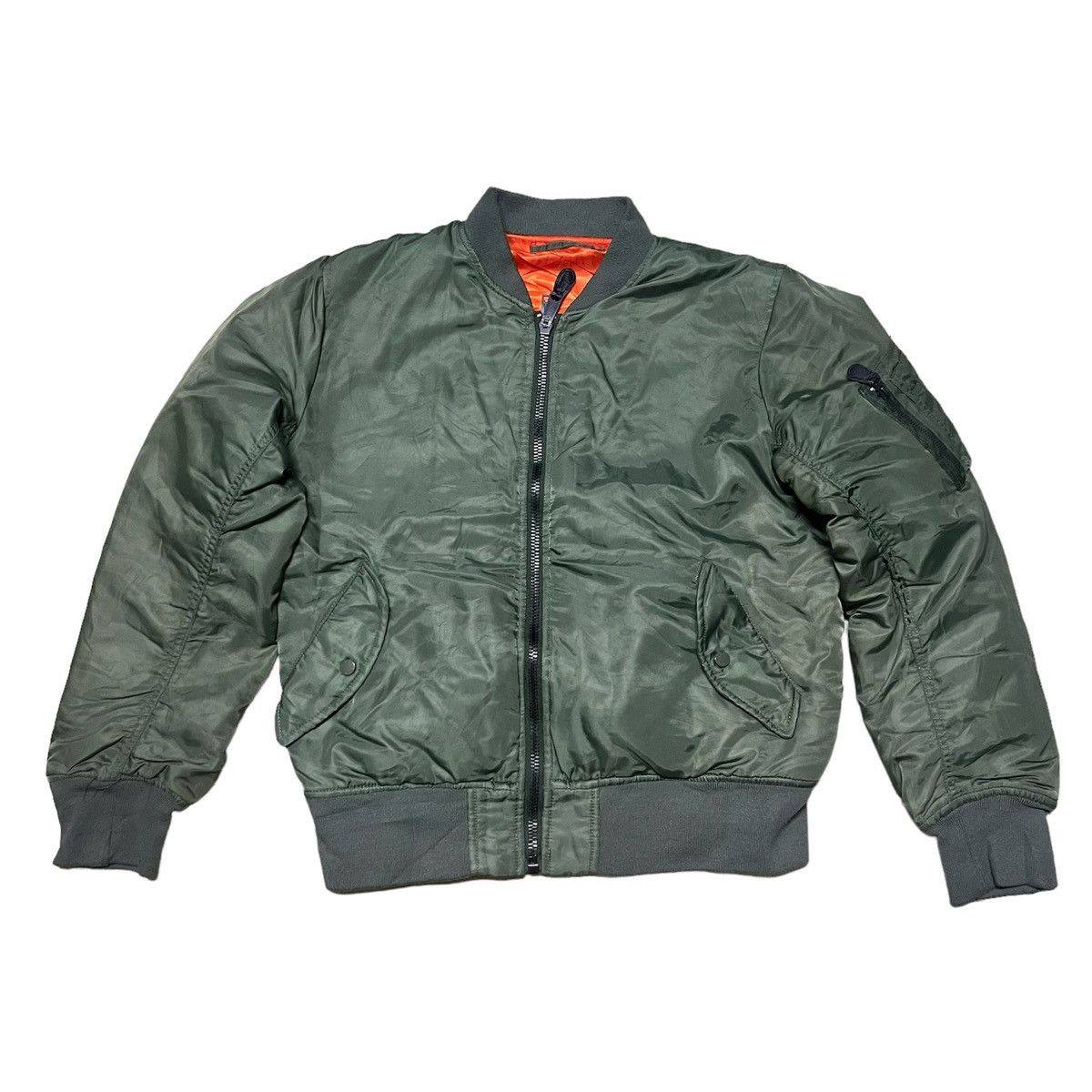 Avirex Avirex USA Big Logo Bomber Jacket Size US XL / EU 56 / 4 - 2 Thumbnail
