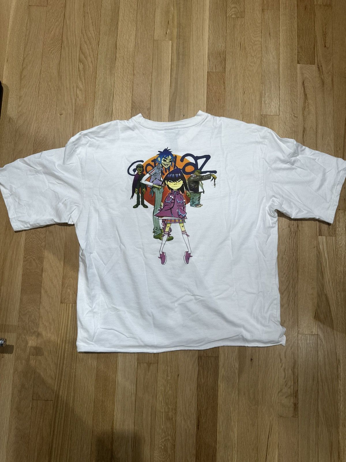 H&M Gorillaz Band T-Shirt Size US XL / EU 56 / 4 - 2 Thumbnail
