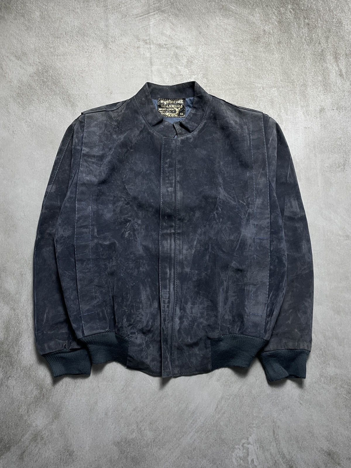 Vintage Vintage Victorlux Grandmoda Velvet Bomber Jacket Size US L / EU 52-54 / 3 - 1 Thumbnail