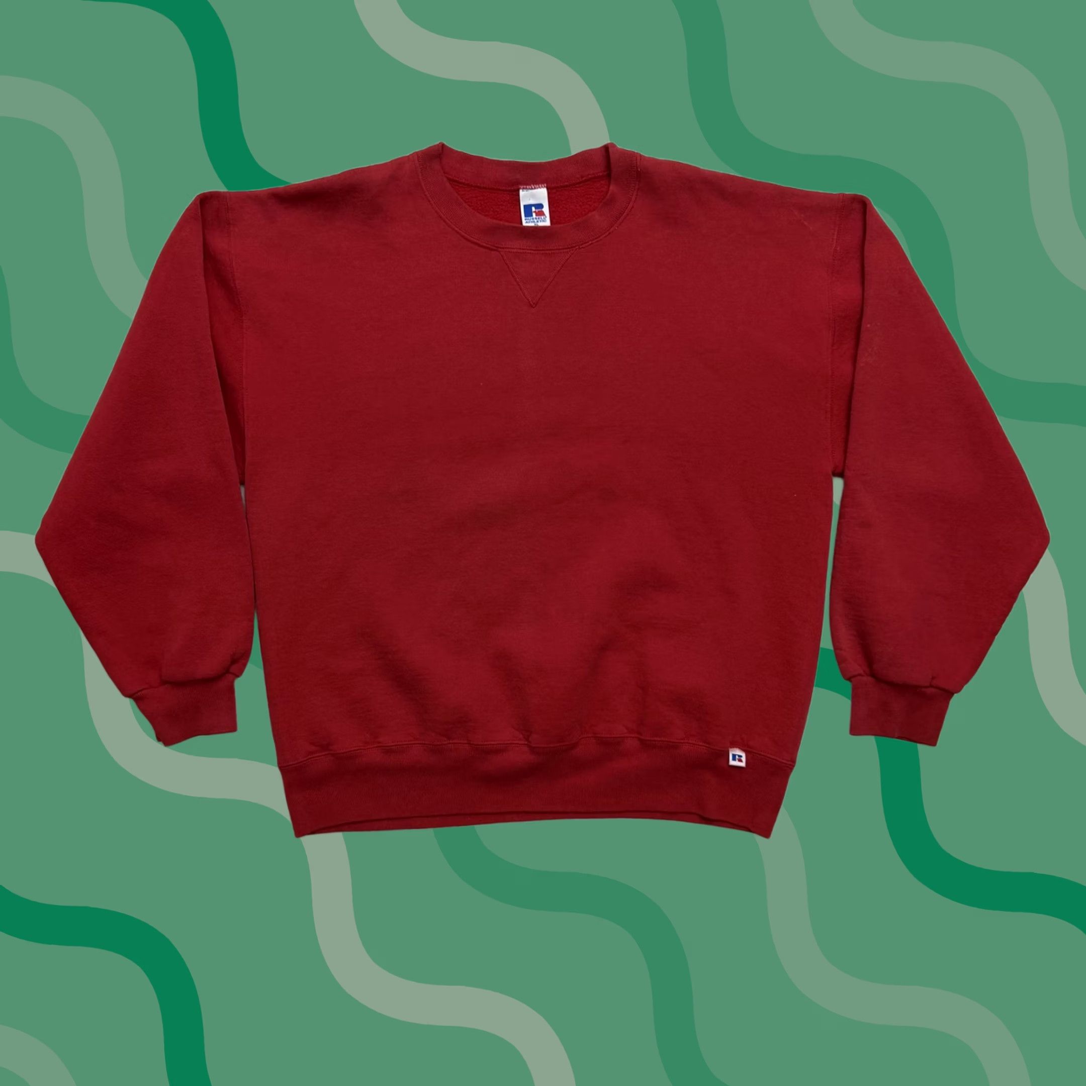 Russell Athletic Russell Athletic Sweatshirt Mens XL Red Fleece Pullover Solid Logo Size US XL / EU 56 / 4 - 1 Thumbnail