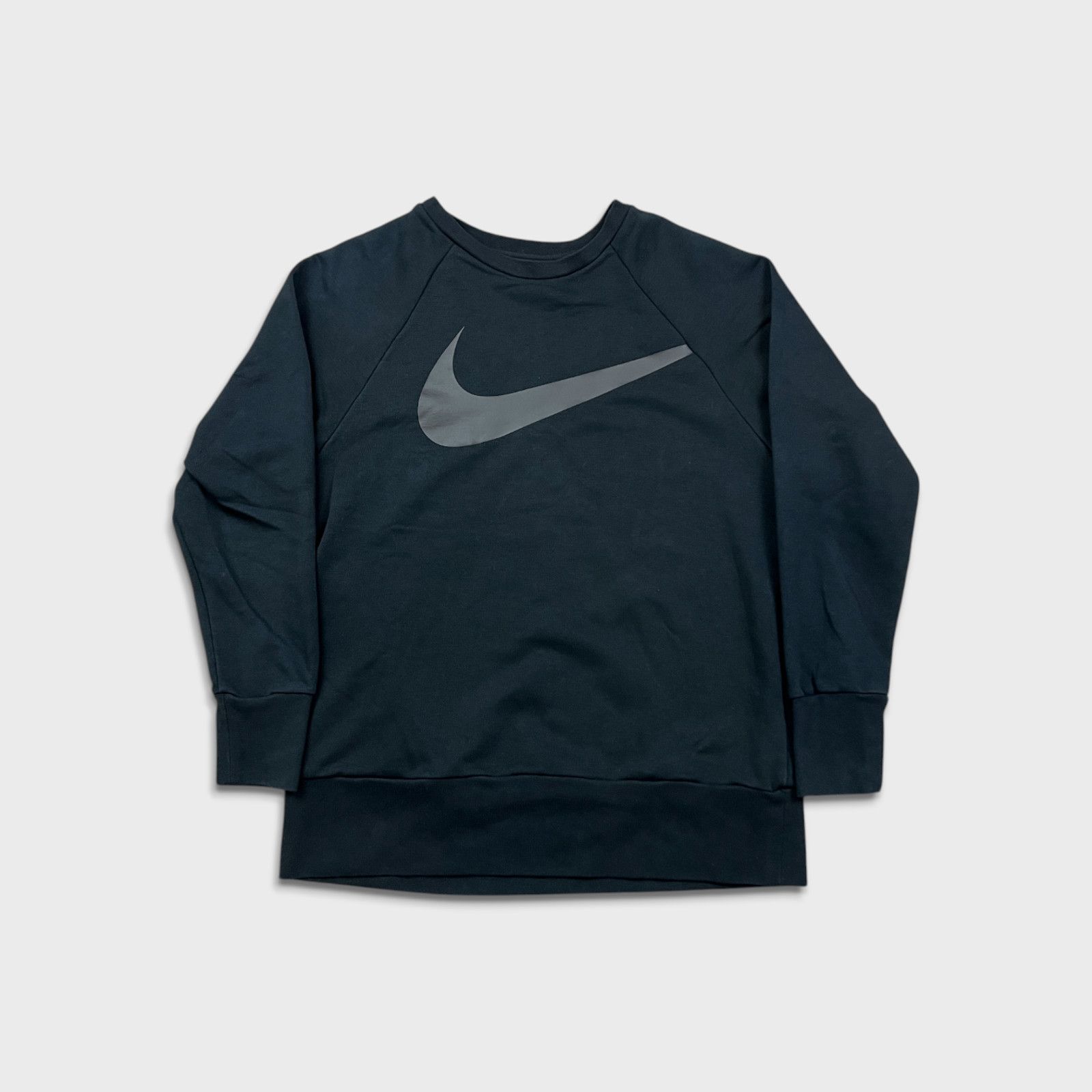 Nike × Vintage Nike Sportswear Sweatshirt Big Swoosh Pullover Crewneck Size US S / EU 44-46 / 1 - 1 Thumbnail