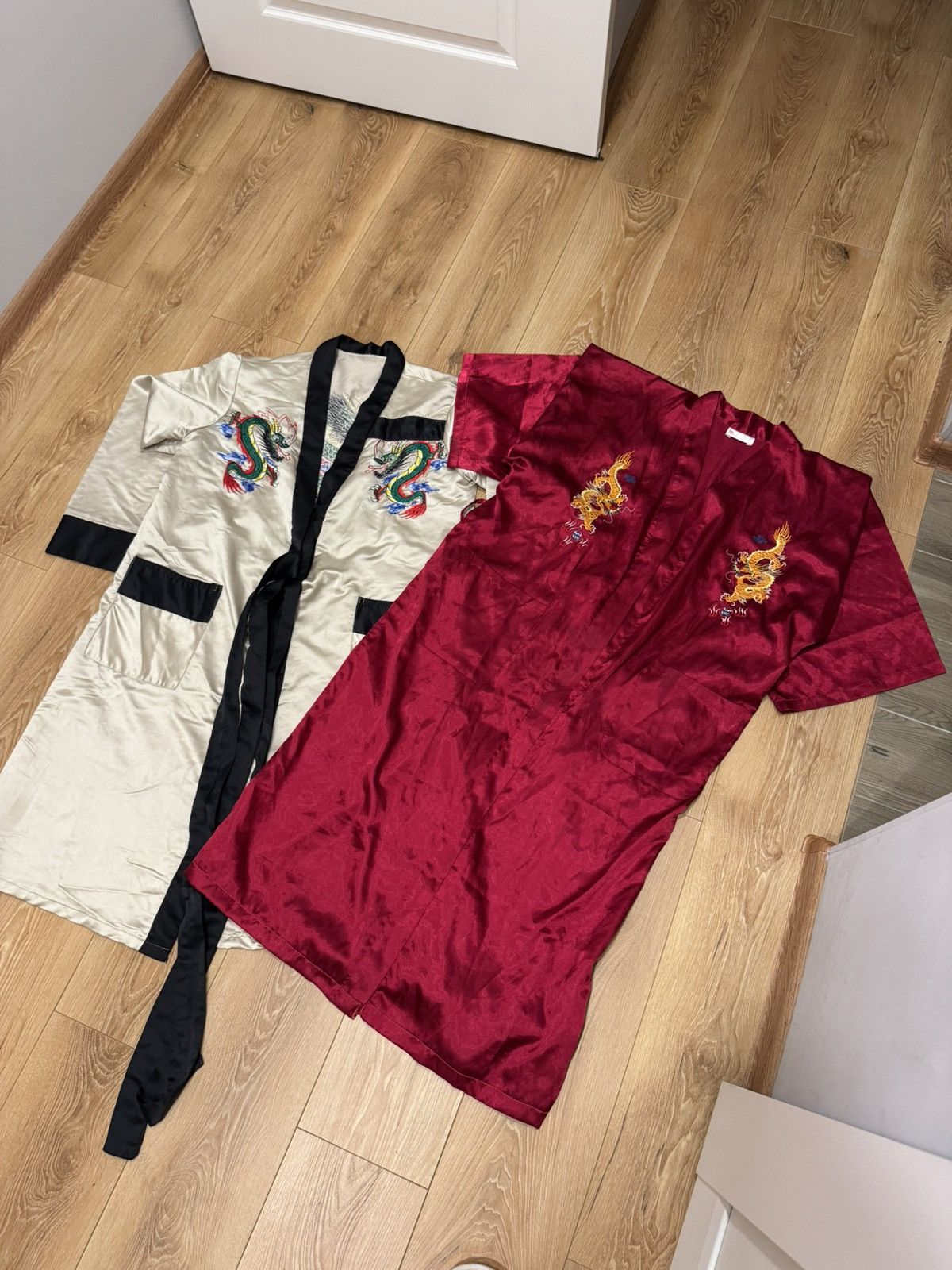 Japanese Brand 🐲 VINTAGE DRAGON ROBES🐲 Size US M / EU 48-50 / 2 - 2 Thumbnail