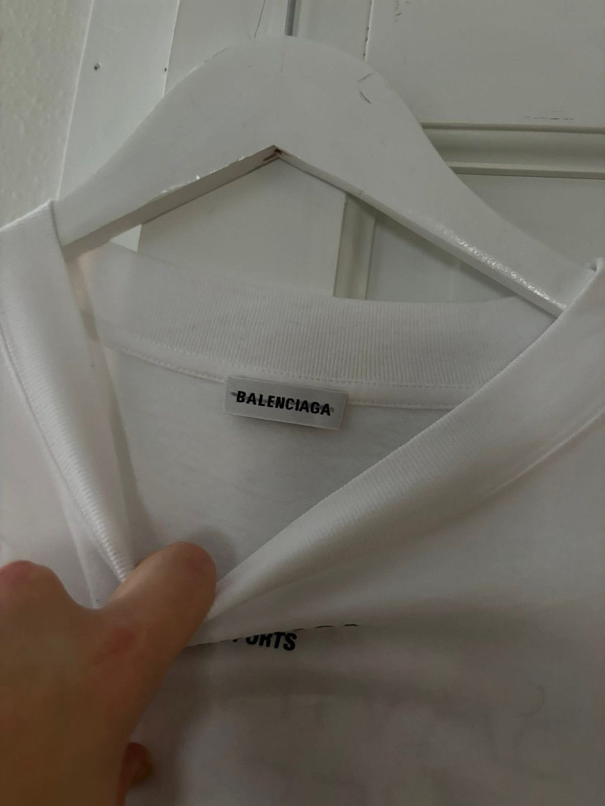 Balenciaga Wfp tee Size US M / EU 48-50 / 2 - 5 Thumbnail