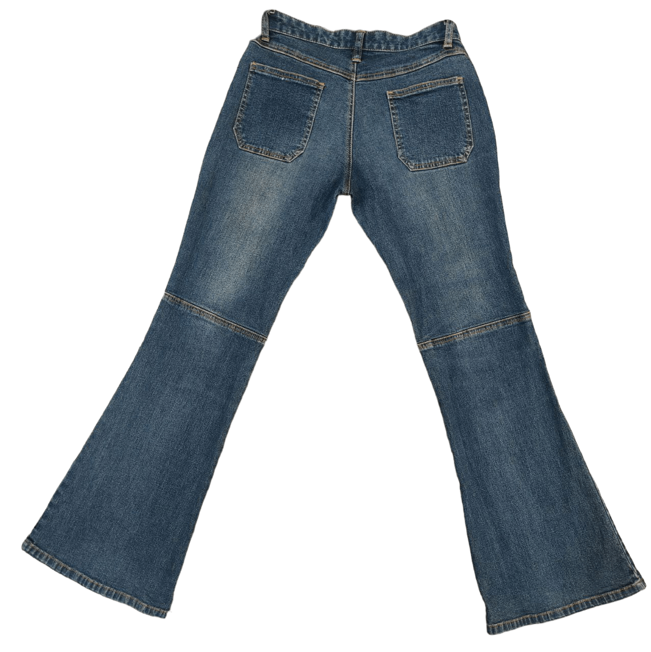 If Six Was Nine Jouer Aux Echecs Flare Denim Size 26" / US 2 / IT 38 - 3 Thumbnail