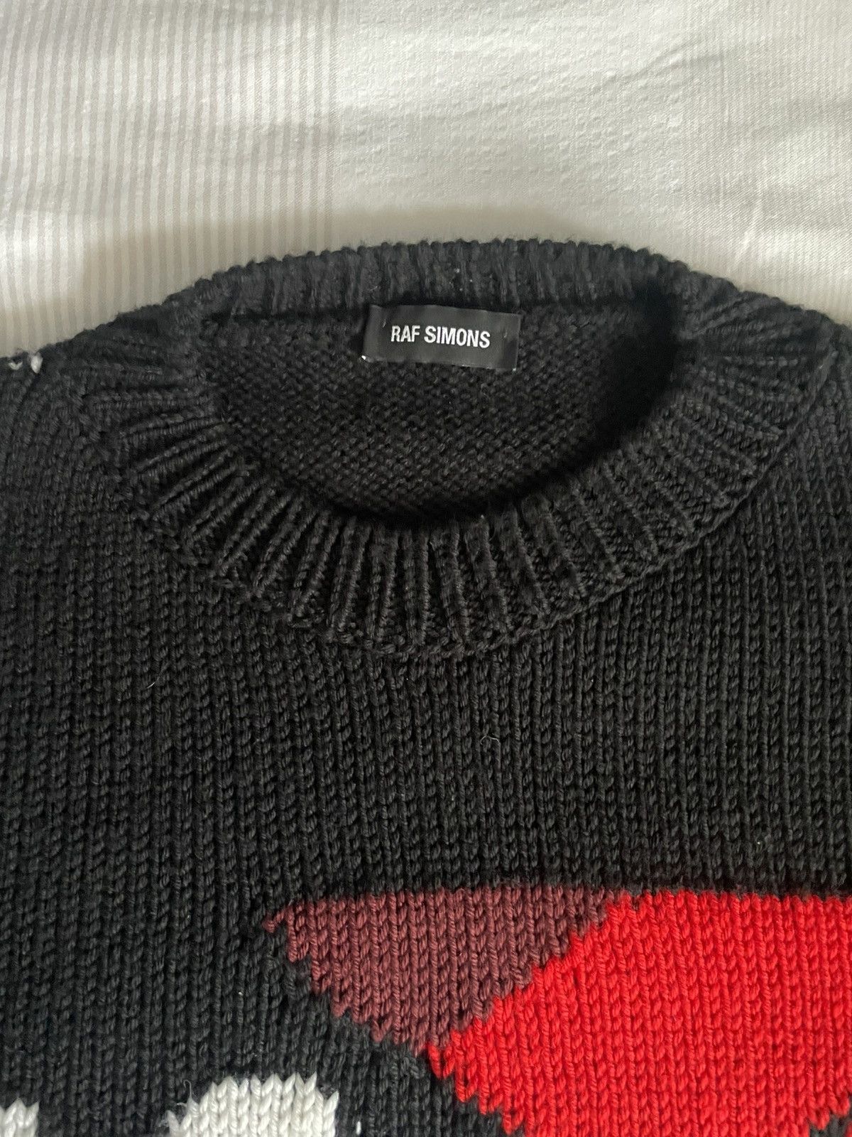 Raf Simons Raf Simons I Love NY Wool Knit Sweater FW17 Asap Rocky Size US XL / EU 56 / 4 - 5 Thumbnail