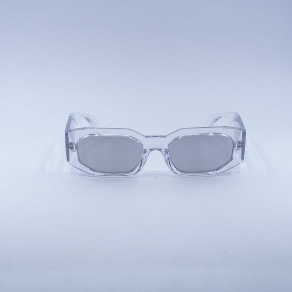 Versace Versace VE4489U 148/8V Sunglasses Transparent Rectangle Fram Size ONE SIZE - 7 Thumbnail