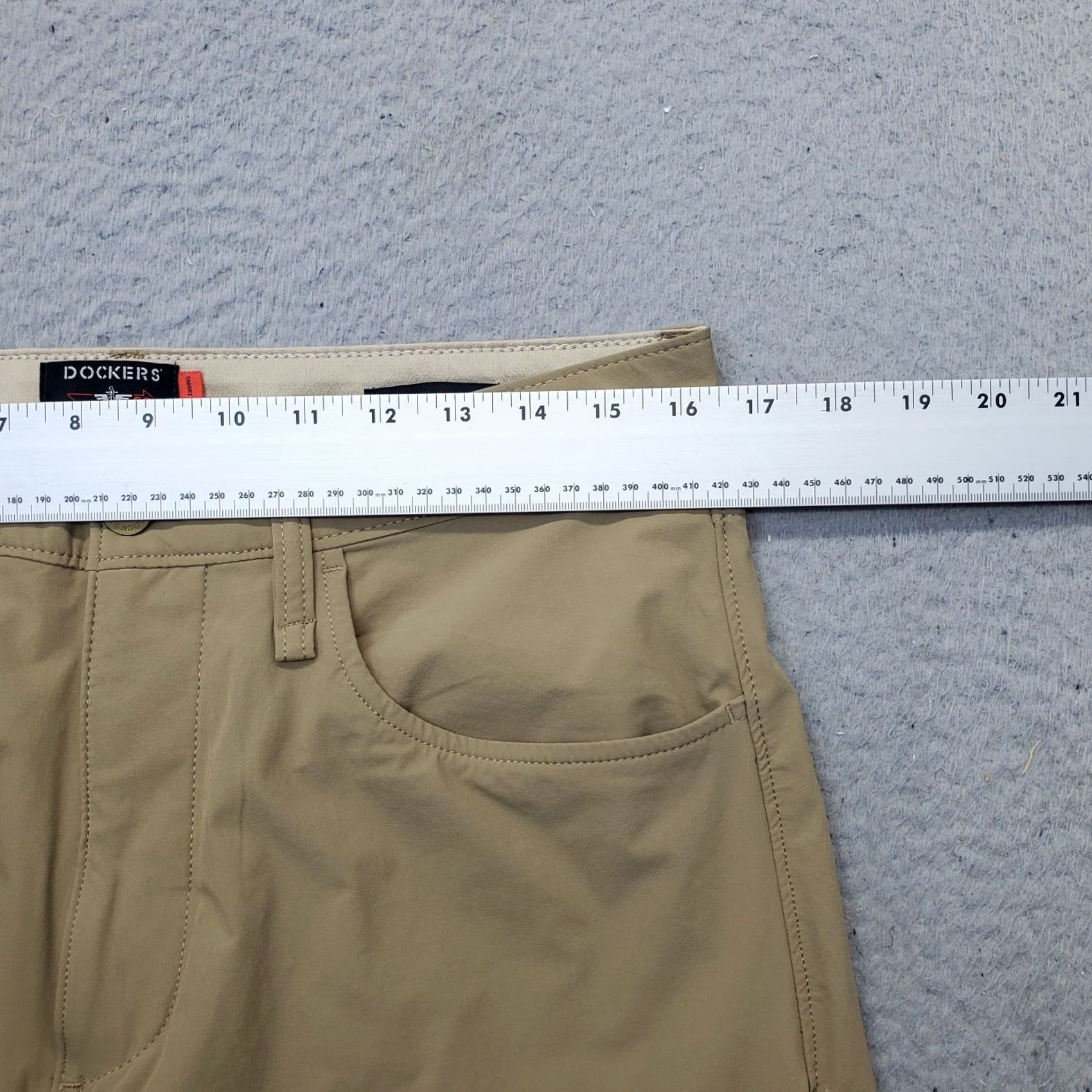 Dockers DOCKERS Mens Pants Hiking Tan 32x32 Straight Regular Pockets Outdoor Denim Style Chino Clothing Mens Size 32 Size US 32 / EU 48 - 6 Thumbnail