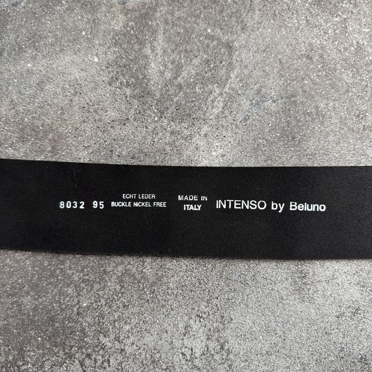 Hysteric Glamour Y2K Archive Italian Vintage Black Real Leather Wide Belt Size ONE SIZE - 6 Thumbnail
