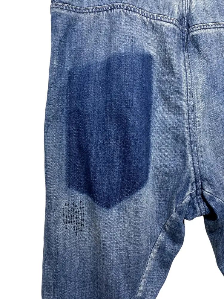 G-Star G Star Raw Denim J cut suspender patch sashiko stitch jeans Size US 34 / EU 50 - 8 Thumbnail