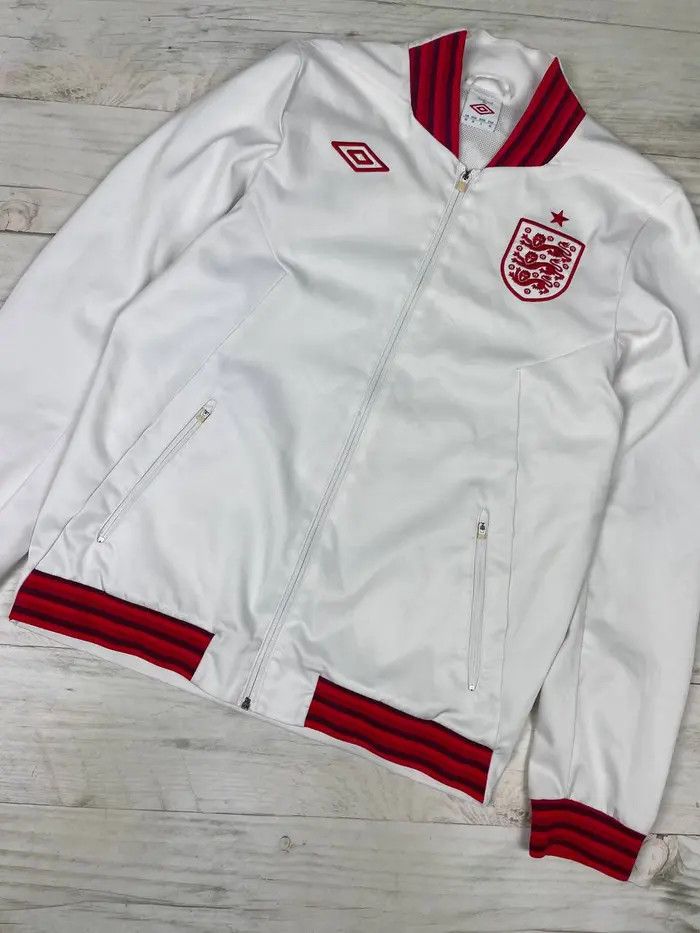 Umbro Umbro England Track Top Jacket Soccer Football Size US M / EU 48-50 / 2 - 3 Thumbnail
