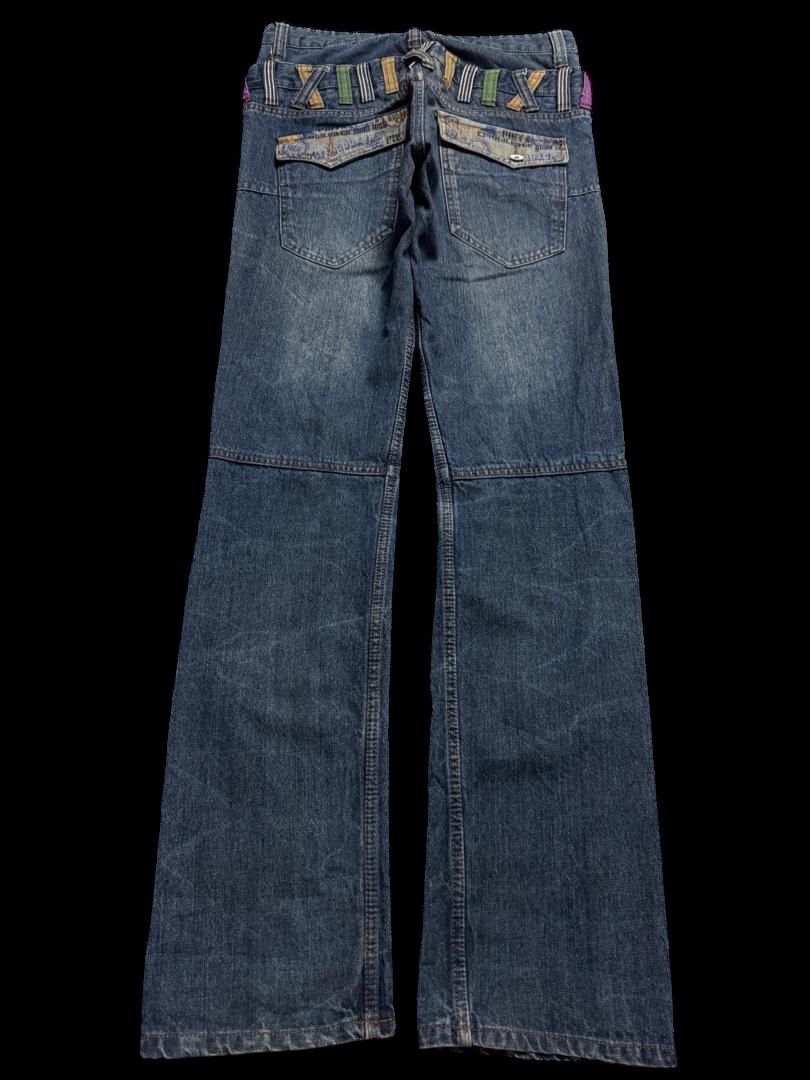 Seditionaries Vintage DoubleFocus Double Waist Zipper Style Mudwash Rare Size US 31 - 15 Thumbnail