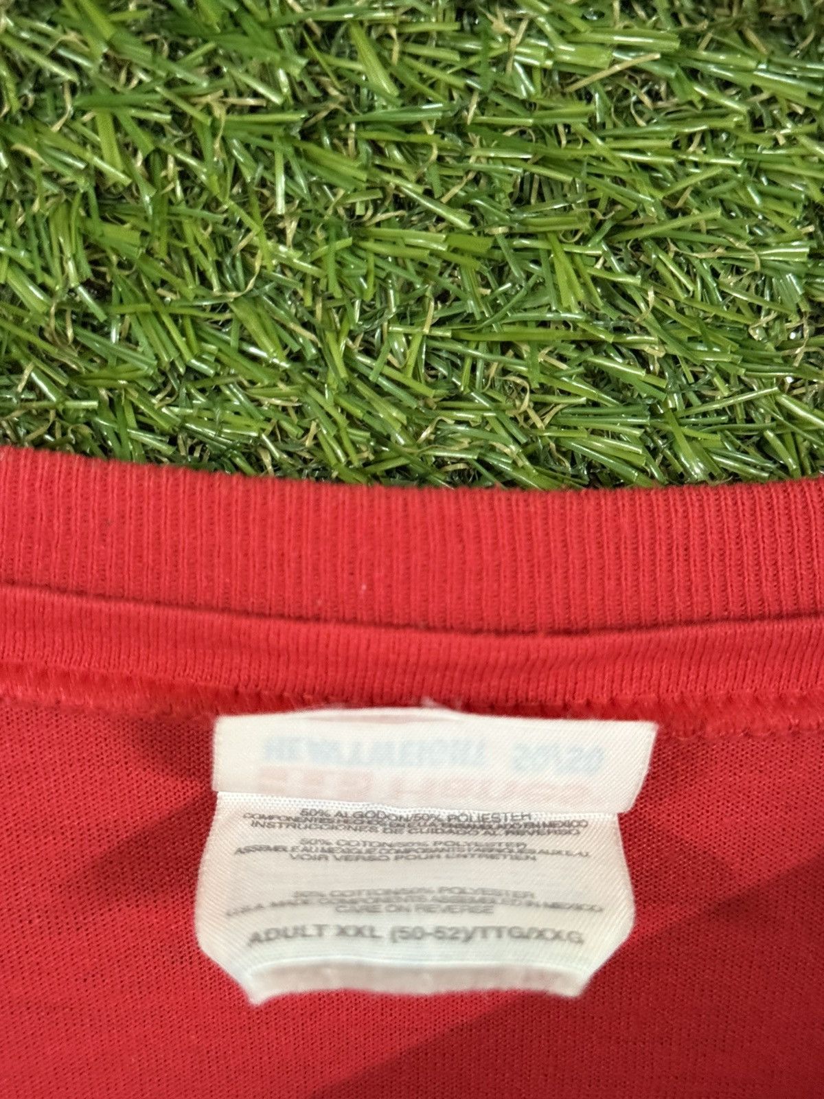 Hanes Vintage Hanes Heavyweight Jack Yates Texas School Red XXL Size US XXL / EU 58 / 5 - 4 Thumbnail