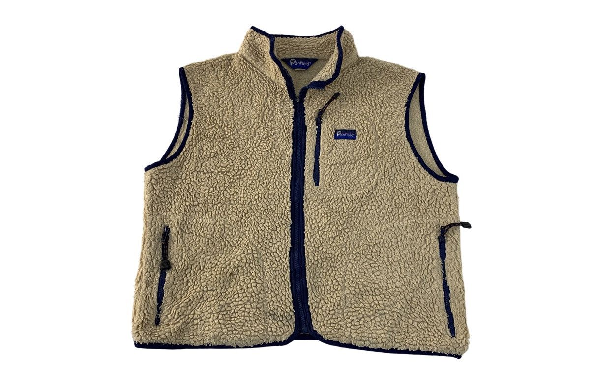 Japanese Brand Hype Penfield Sherpa Vest Deep Pile Padded Jacket Brand Size US L / EU 52-54 / 3 - 1 Thumbnail