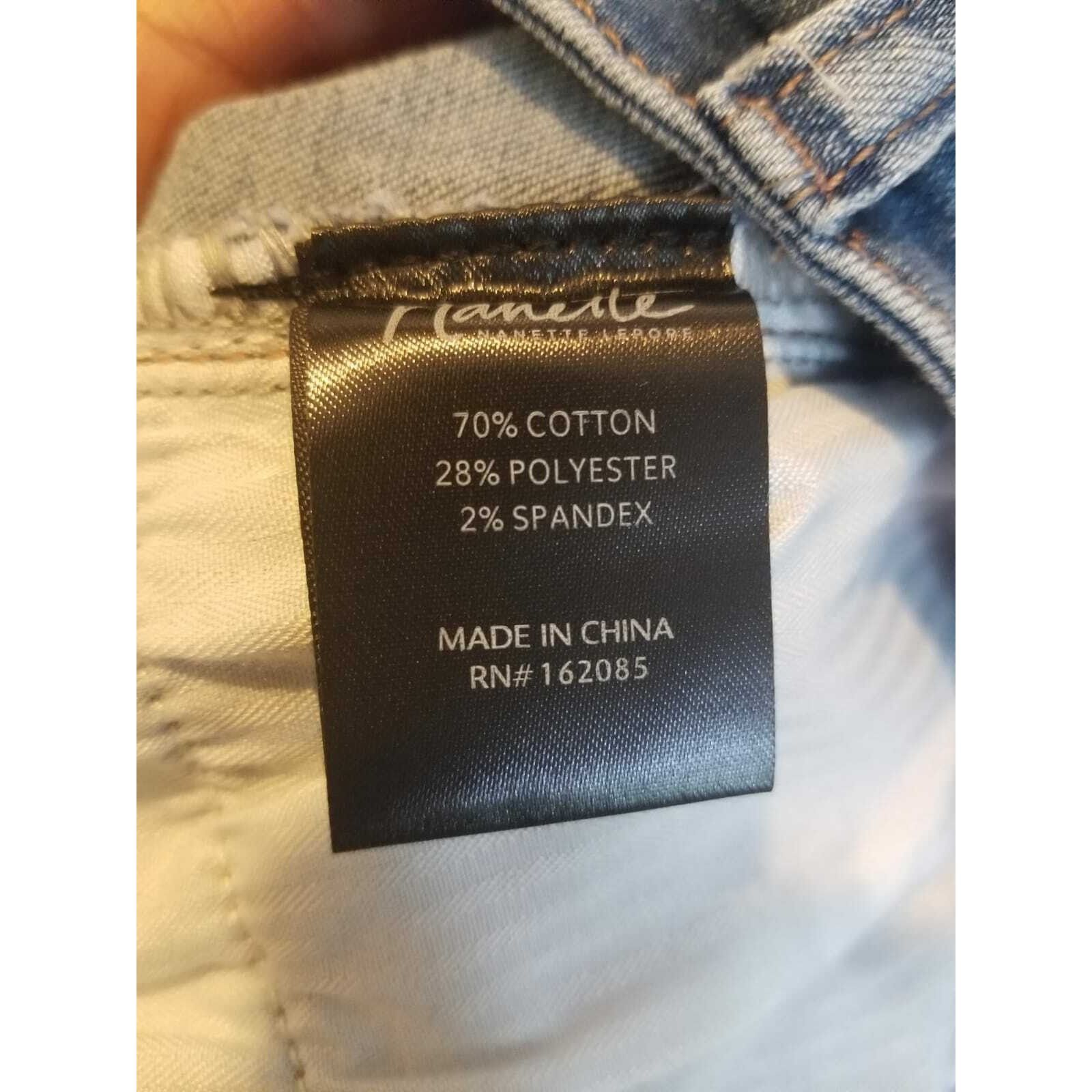 Nanette Lepore ✨Sz 16 Nanette Lepore HW Gramercy Women's light blue skinny Size 38" / US 16 / IT 52 - 7 Thumbnail