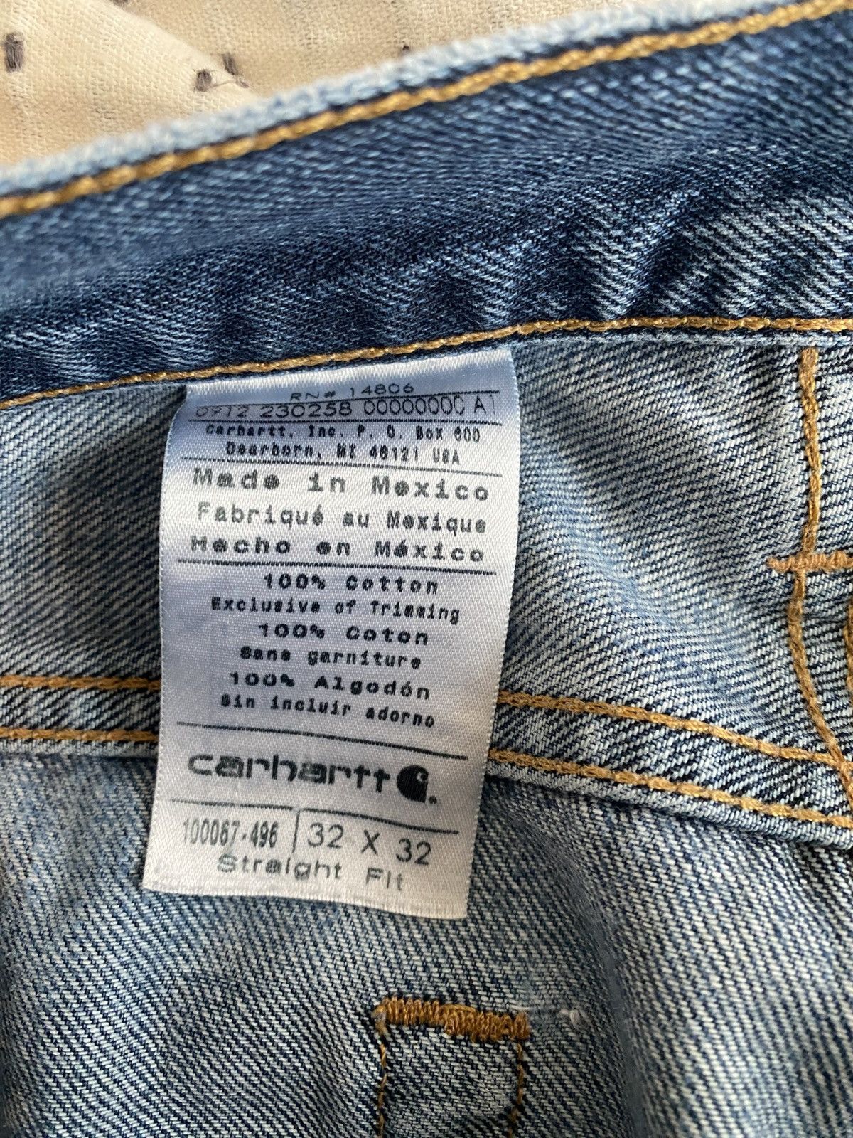 Carhartt Blue Carhartt Jeans Size US 32 / EU 48 - 4 Thumbnail