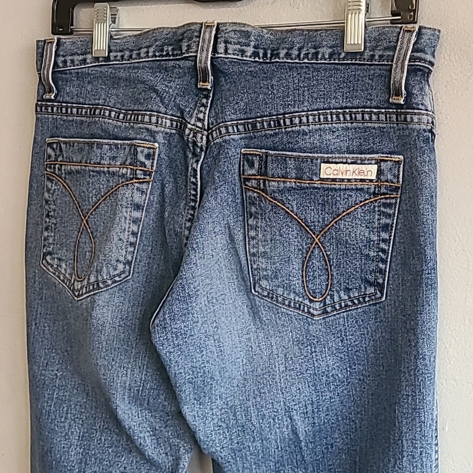 Calvin Klein Women's 6 Calvin Klein jeans medium wash denim straight leg Size 28" / US 6 / IT 42 - 6 Thumbnail