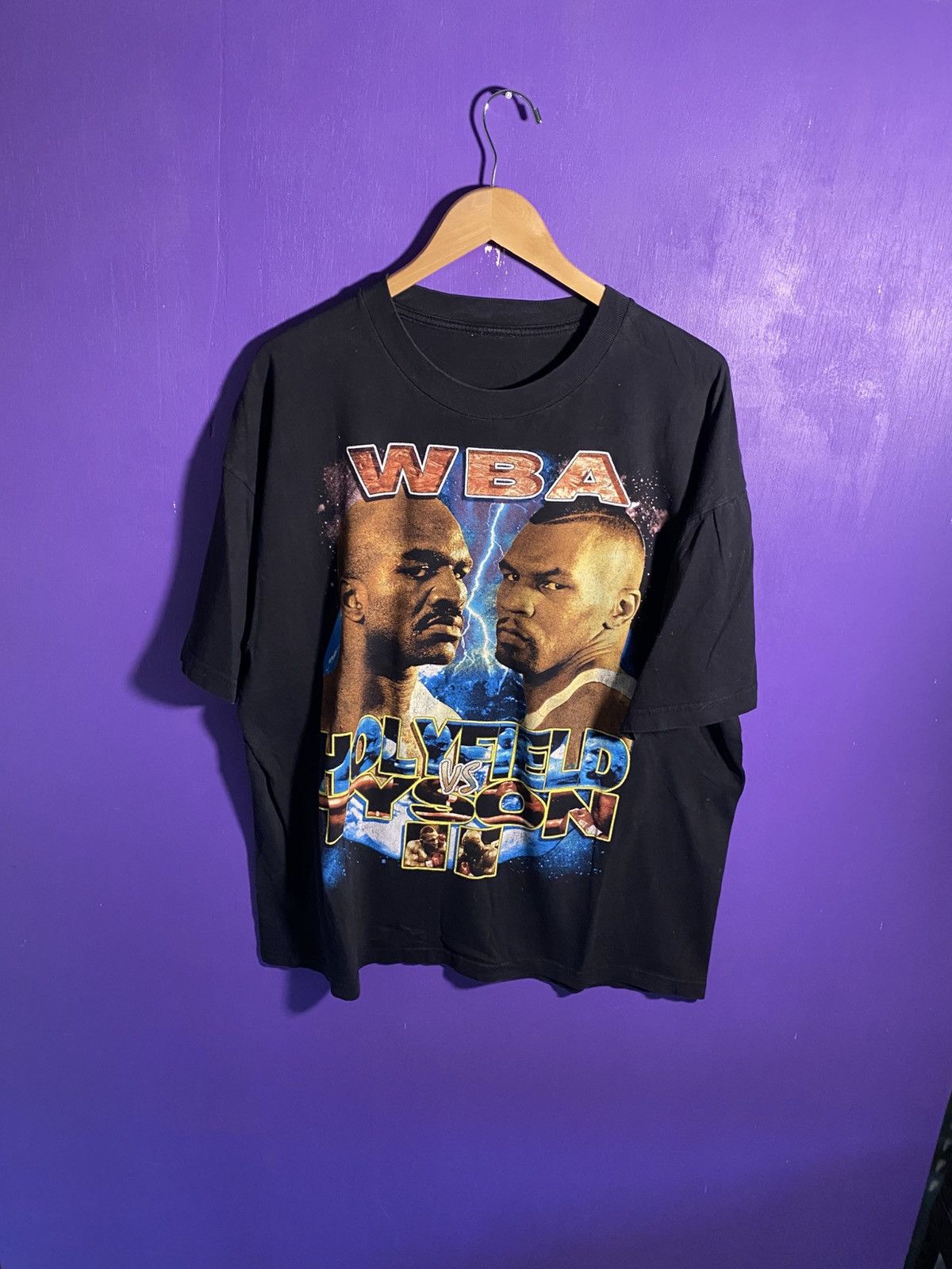 Rap Tees Vintage 90s WBA Holyfield vs Tyson rap tee Size US XL / EU 56 / 4 - 1 Thumbnail