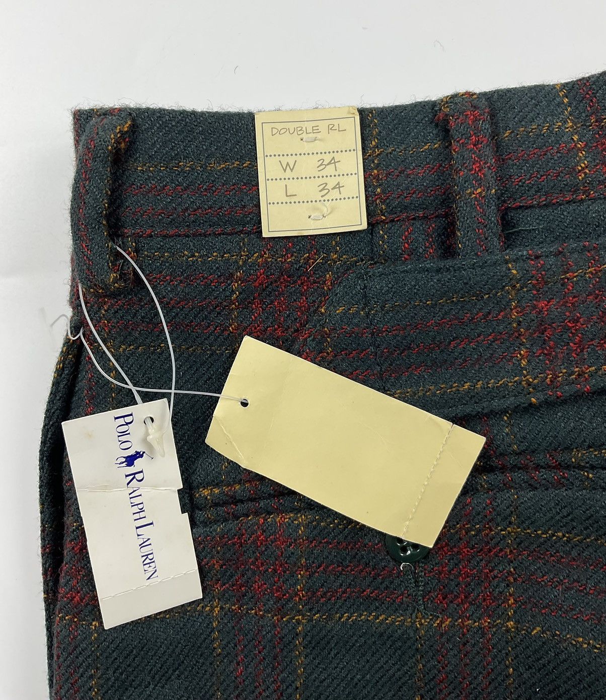 RRL Ralph Lauren Ralph Lauren RRL 1940's Plaid Wool Hunting Pants Size US 34 / EU 50 - 9 Thumbnail