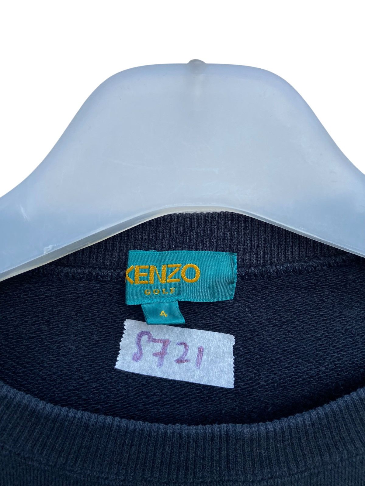 Kenzo Vintage Kenzo spellout Sweatshirt Size US L / EU 52-54 / 3 - 3 Thumbnail