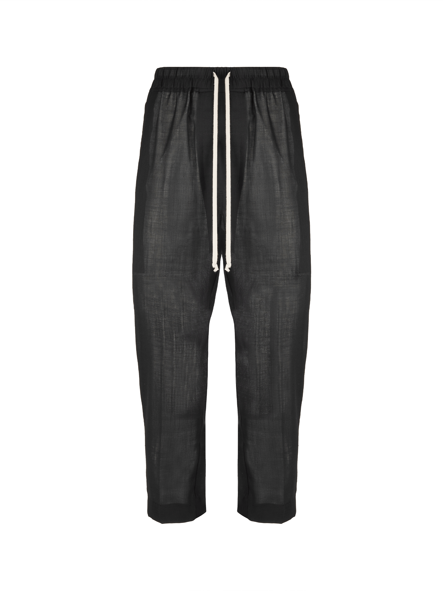 Rick Owens Rick Owens "PHLEGETHON" black sheer pants Size US 32 / EU 48 - 1 Thumbnail