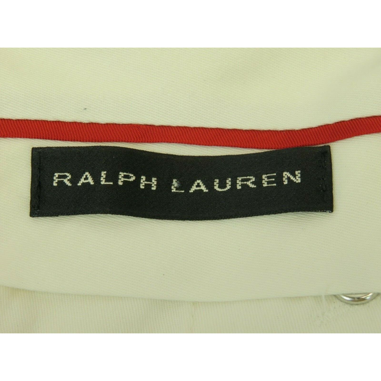 Ralph Lauren RALPH LAUREN WHITE BELTED BUCKLE COTTON CARGO SHORT 40 $195 Size US 40 / EU 56 - 11 Thumbnail