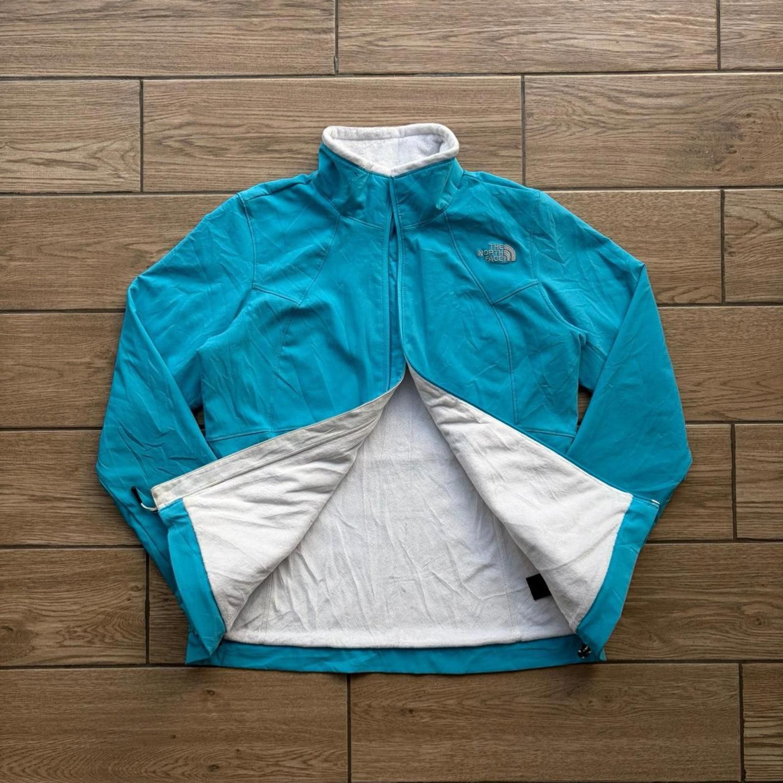 The North Face Y2K Teal The North Face Fleece Lined Zip Up Jacket Size S / US 4 / IT 40 - 5 Thumbnail