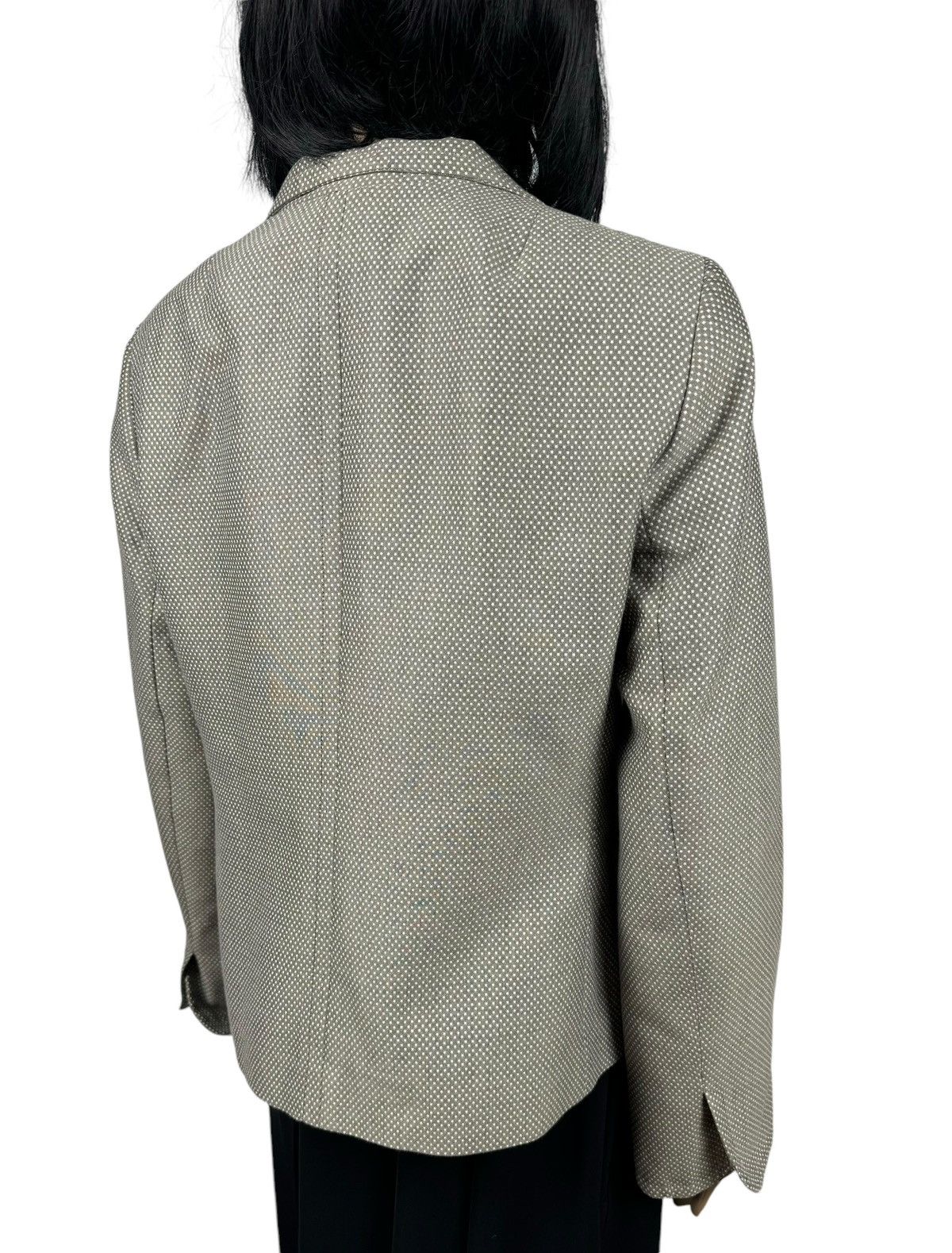 Akris Akris Punto Polka Dot Blazer Jacket size US12 Size XL / US 12-14 / IT 48-50 - 9 Thumbnail