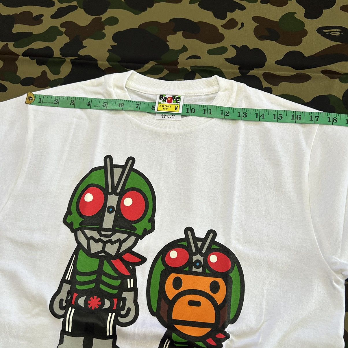 Bape Bape x Shin Kamen Rider Baby Milo Tee Size US M / EU 48-50 / 2 - 12 Thumbnail