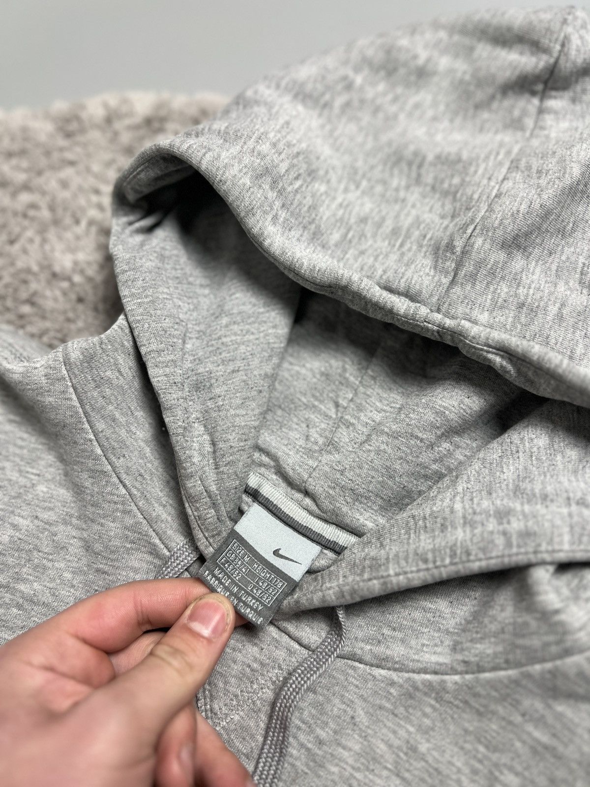 Nike × Vintage Vintage Nike Swoosh Y2K Hoodie Rare Size US M / EU 48-50 / 2 - 5 Thumbnail