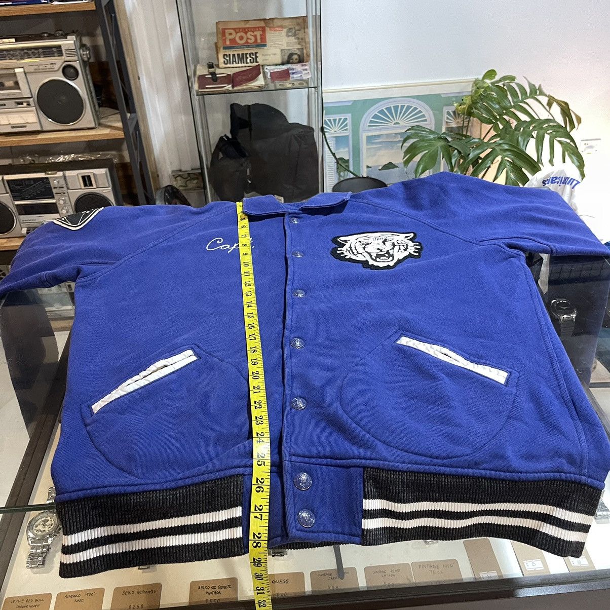 Polo Ralph Lauren × Vintage Polo Ralph Lauren New York Capt Tiger Varsity Size US XL / EU 56 / 4 - 18 Thumbnail