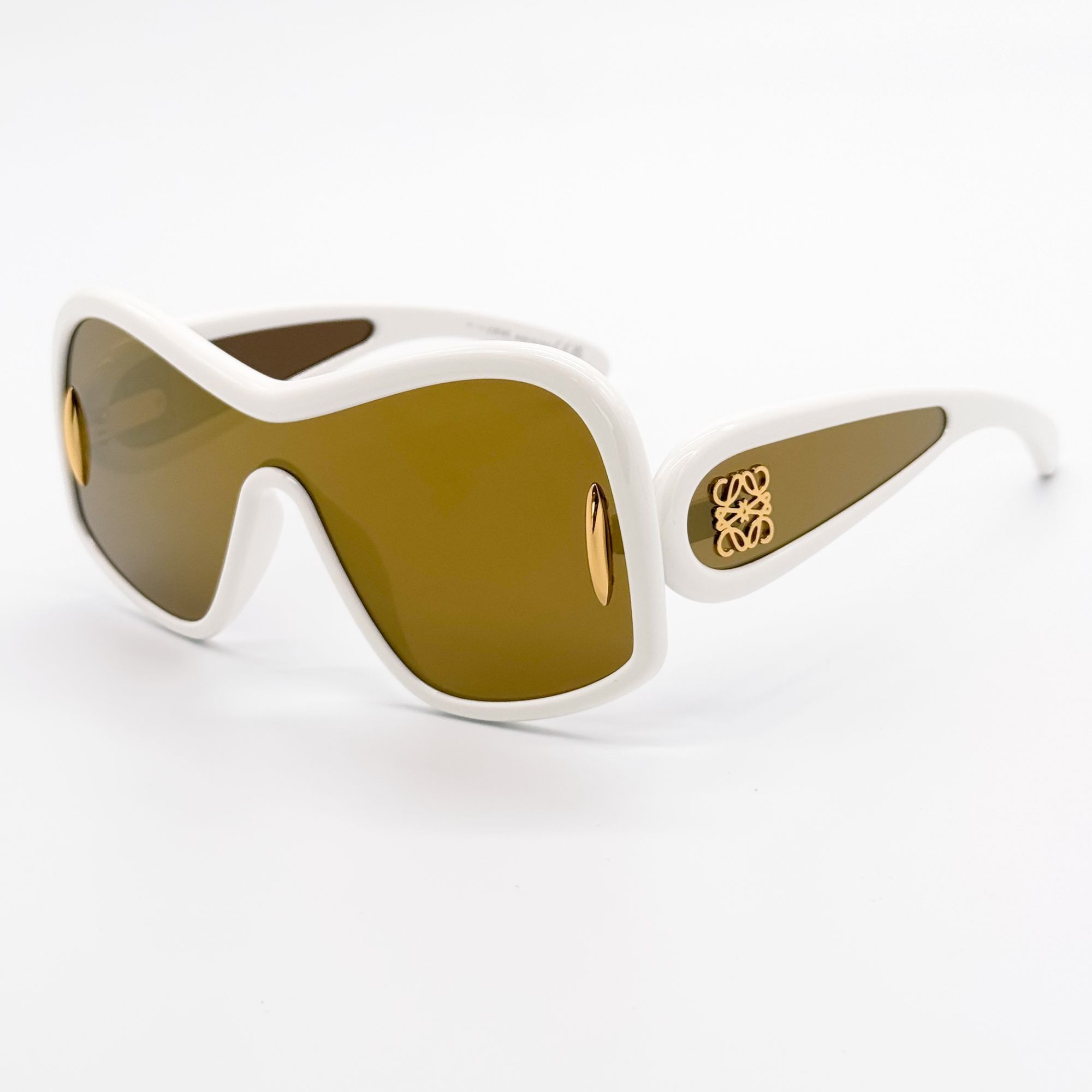 Loewe NEW LOEWE SUNGLASSES LW40131I 25G WHITE UNISEX EYEWEAR LOEWE Size ONE SIZE - 3 Thumbnail