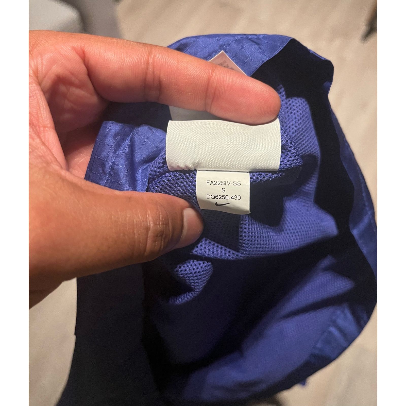 Nike Nike - Drawstring Dress / Small / Blue Size S / US 4 / IT 40 - 6 Thumbnail