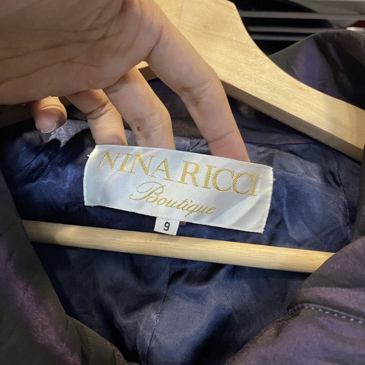 Nina Ricci Nina Ricci Boutique Avant-Garde Draped Collar Tech Jacket Size S / US 4 / IT 40 - 13 Thumbnail