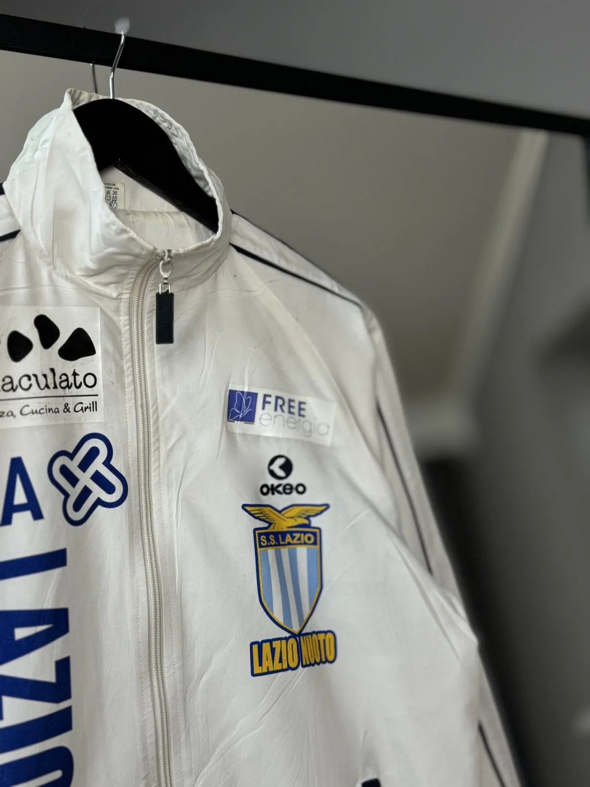 Other Vintage Jersey Lazio Zip Jacket Italy Milan Roma Lukaku Y2K Size US L / EU 52-54 / 3 - 14 Thumbnail