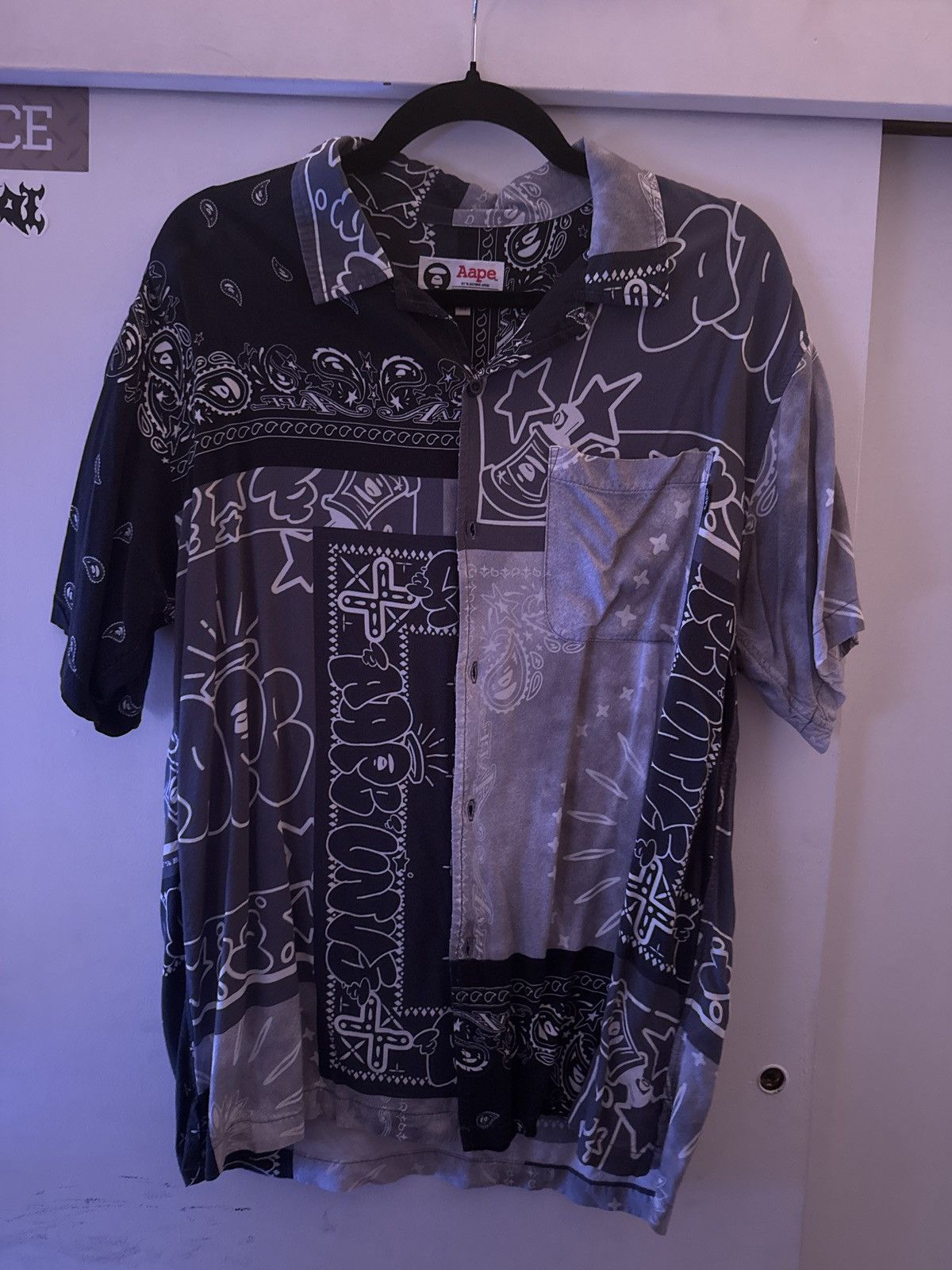 Aape Aape Bandana button up Size US XS / EU 42 / 0 - 1 Thumbnail